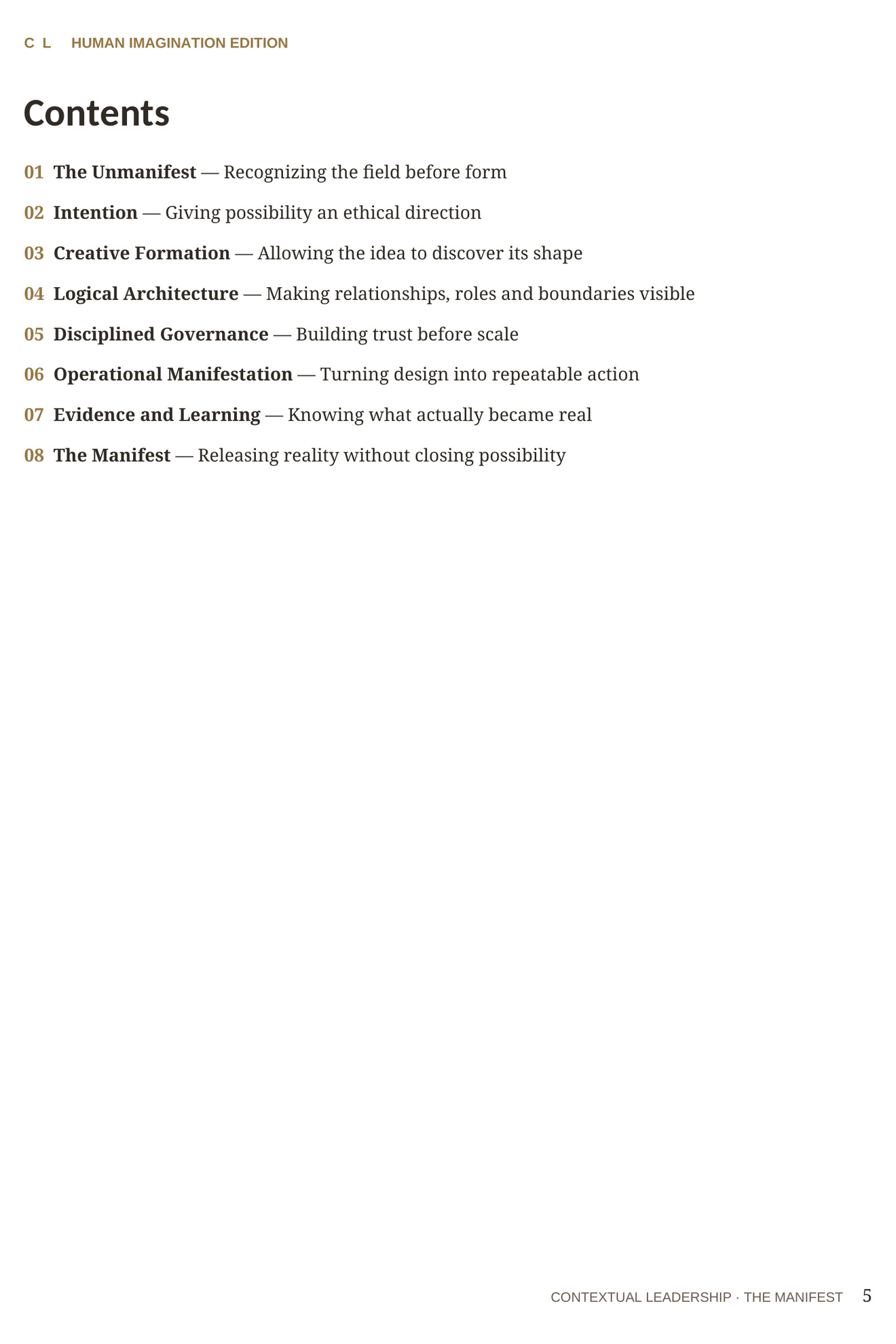 The Manifest, page 4 of 26