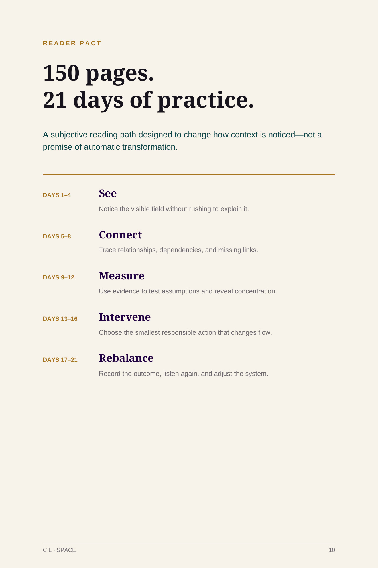 C L: The Living Context, page 13 of 118