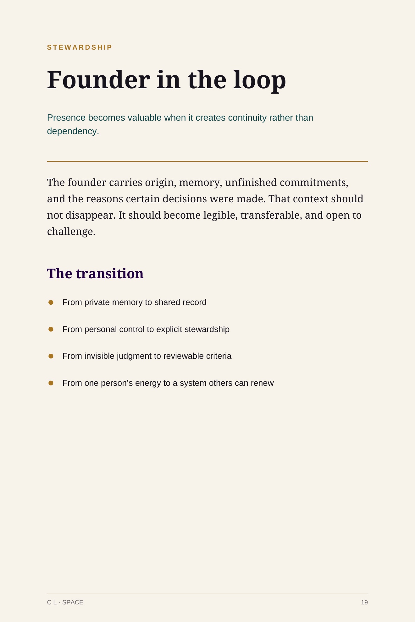 C L: The Living Context, page 23 of 118