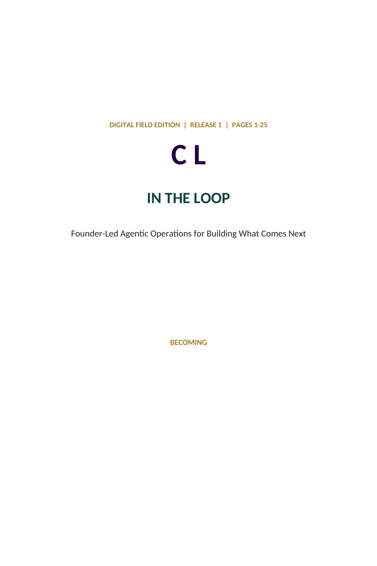 C L: The Living Context, page 28 of 118