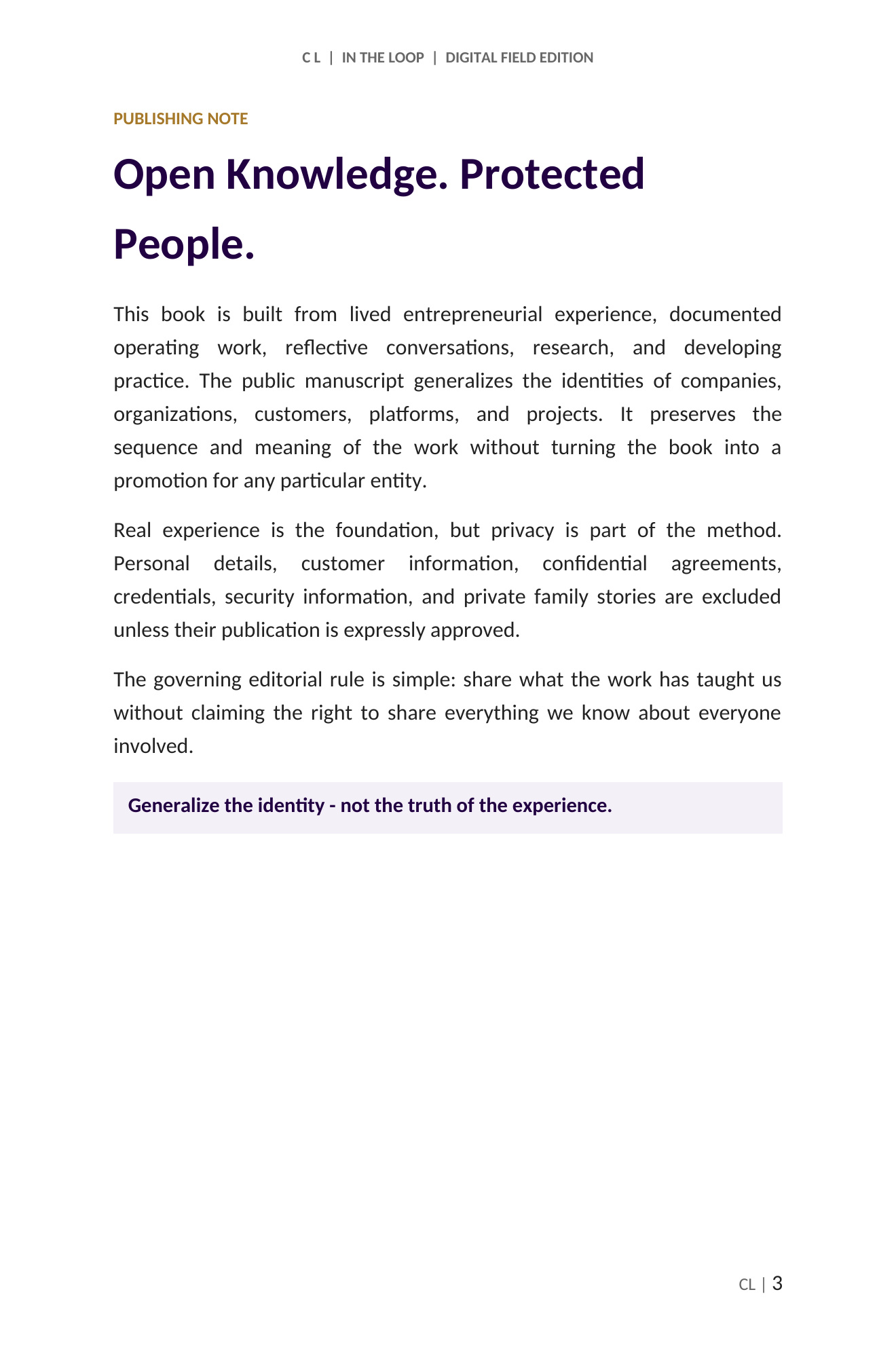 C L: The Living Context, page 30 of 118