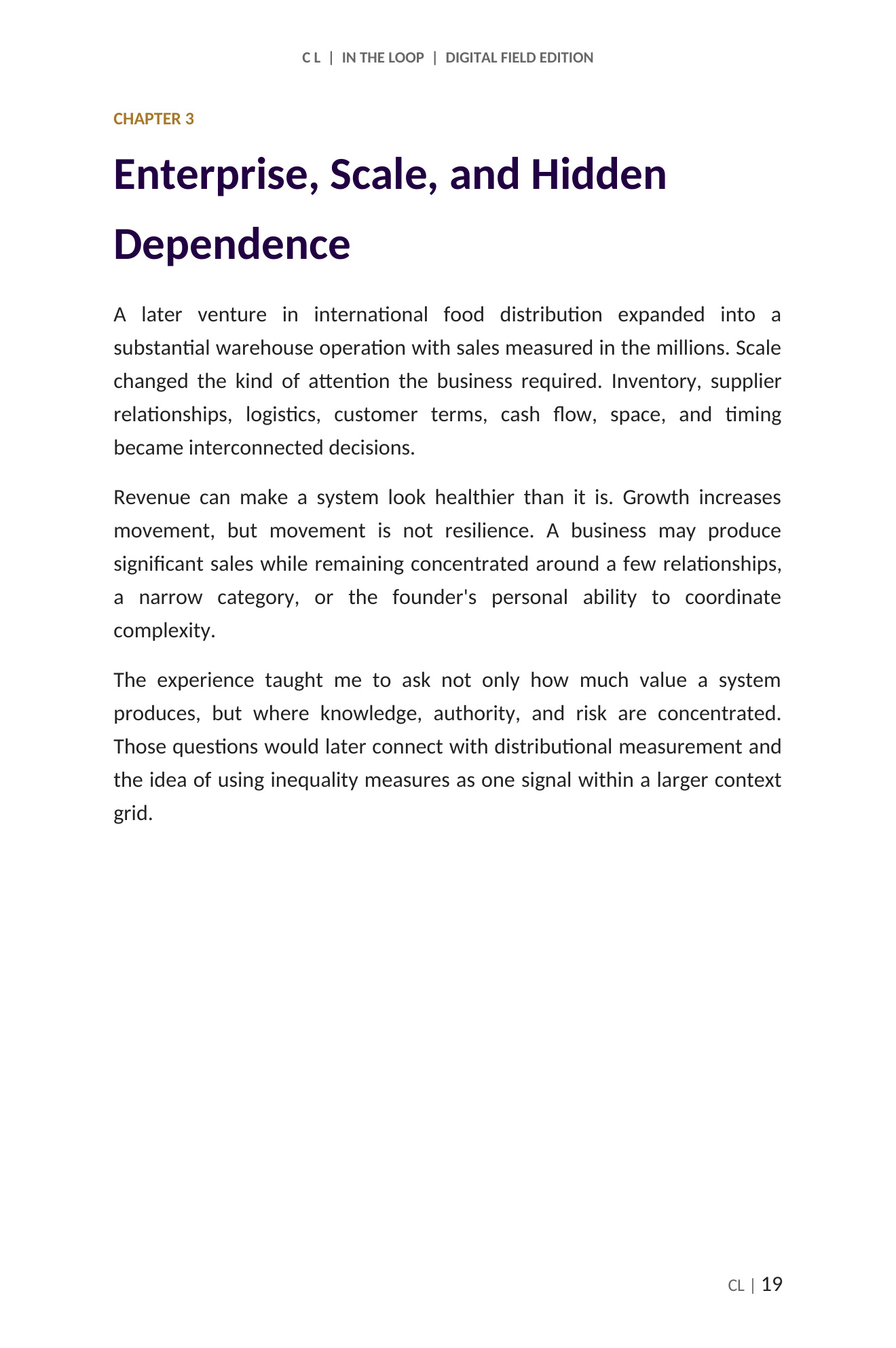 C L: The Living Context, page 46 of 118
