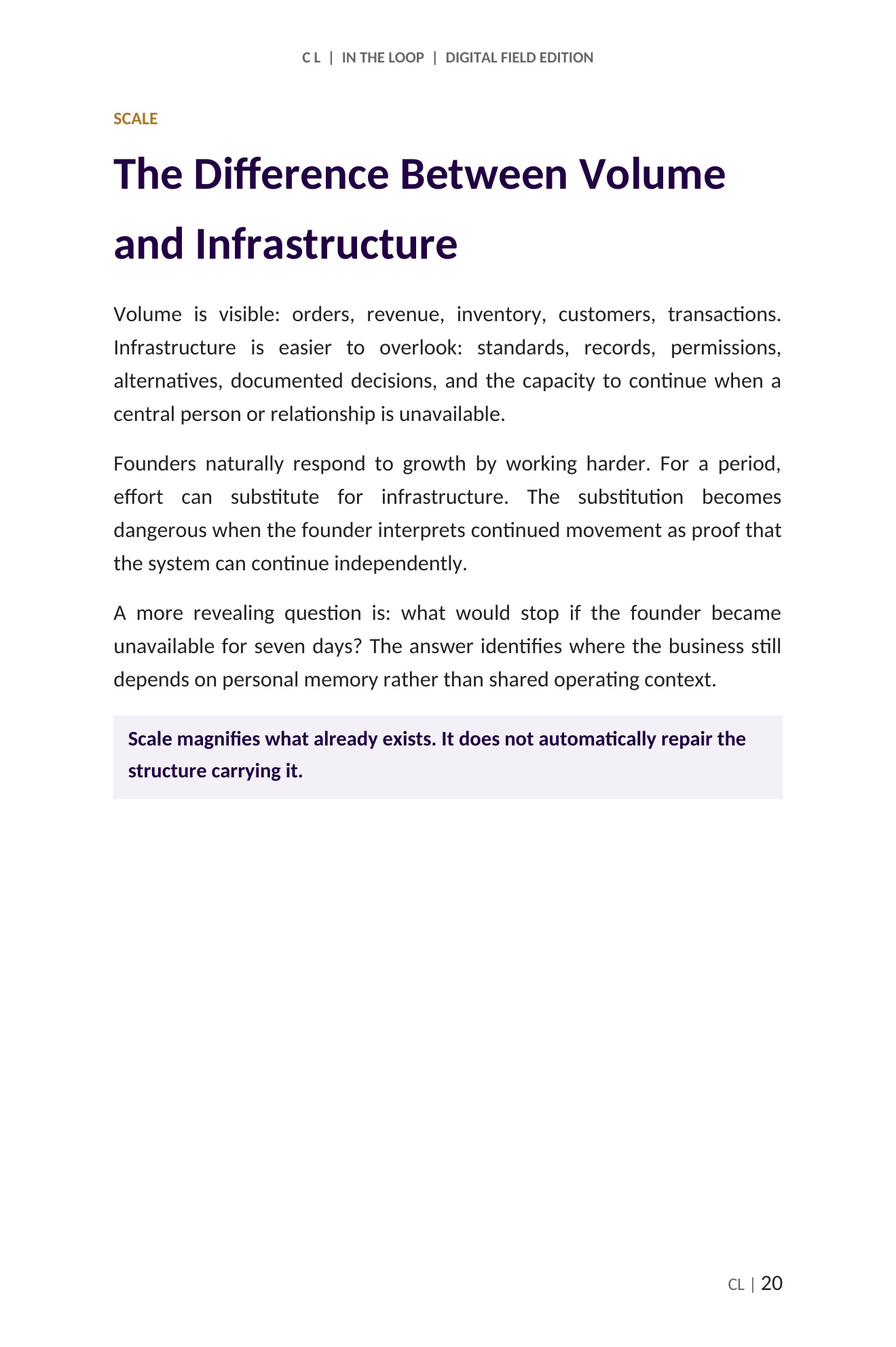C L: The Living Context, page 47 of 118