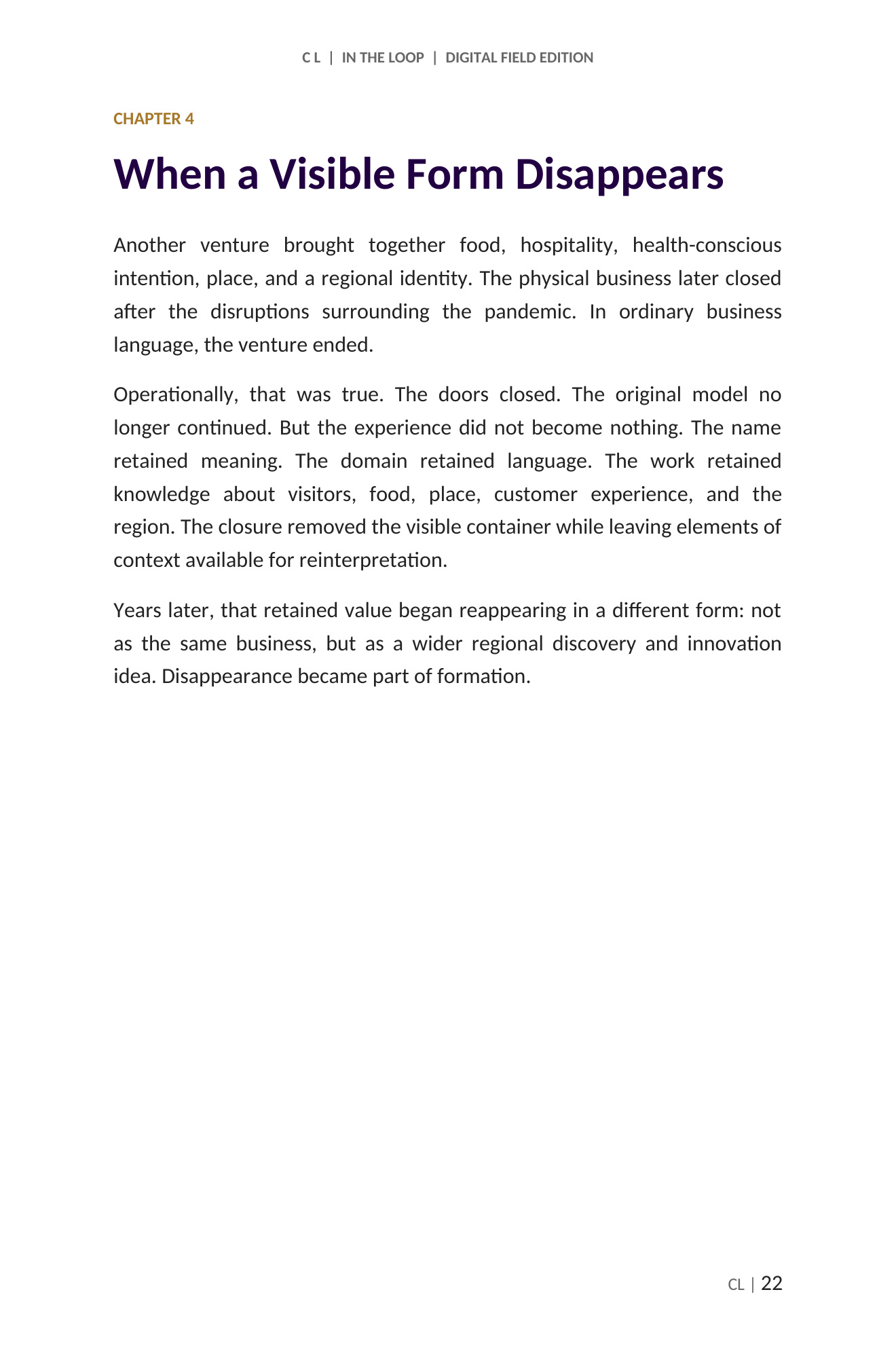 C L: The Living Context, page 49 of 118
