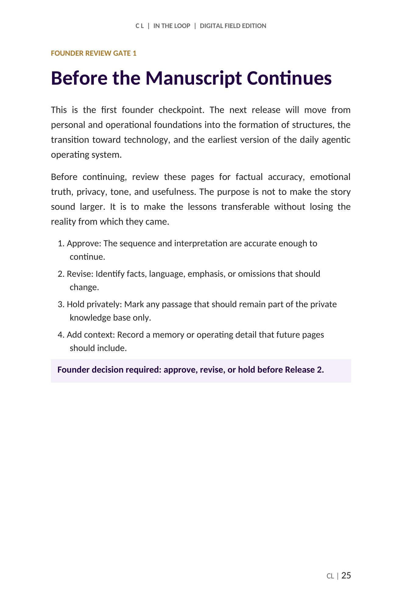 C L: The Living Context, page 52 of 118