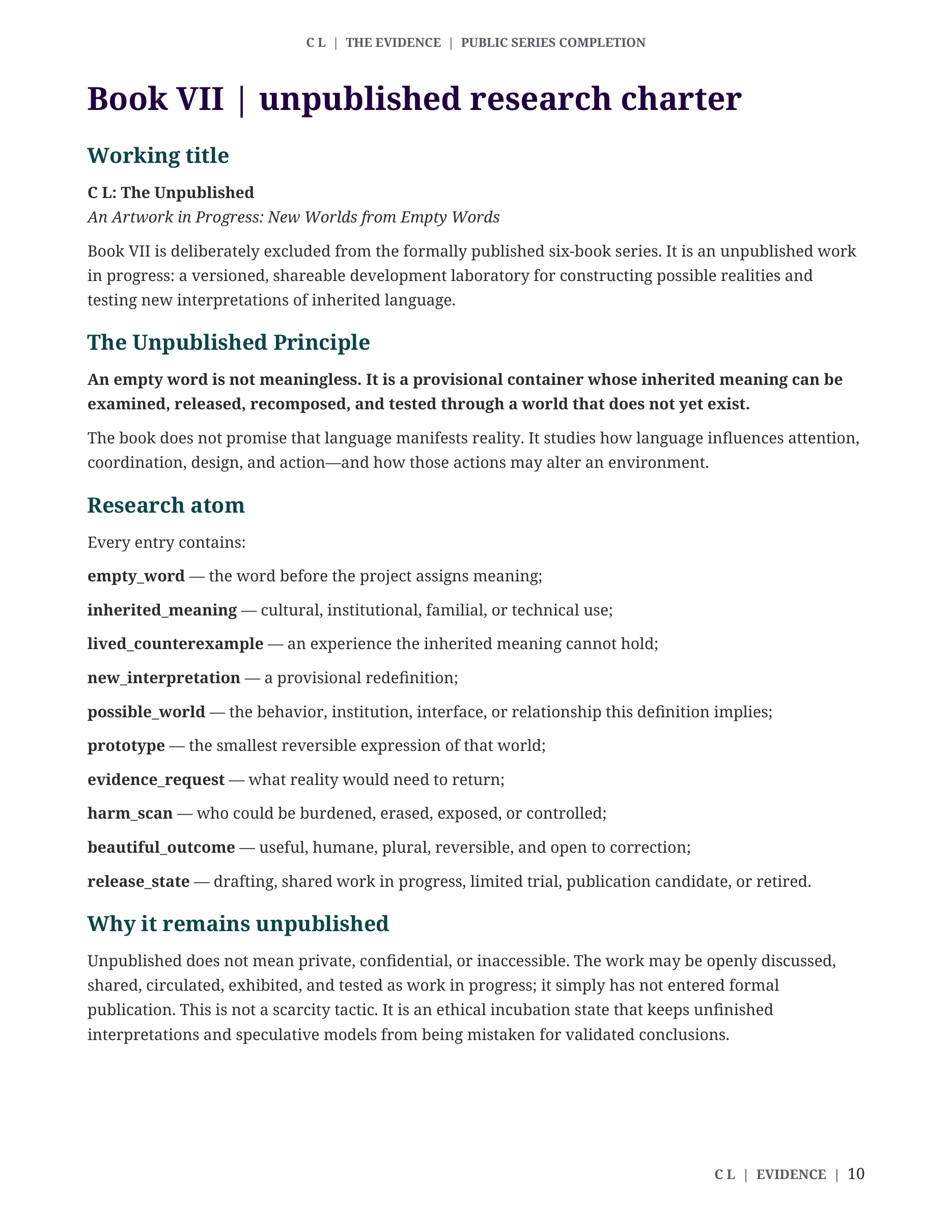 C L: The Living Context, page 99 of 118