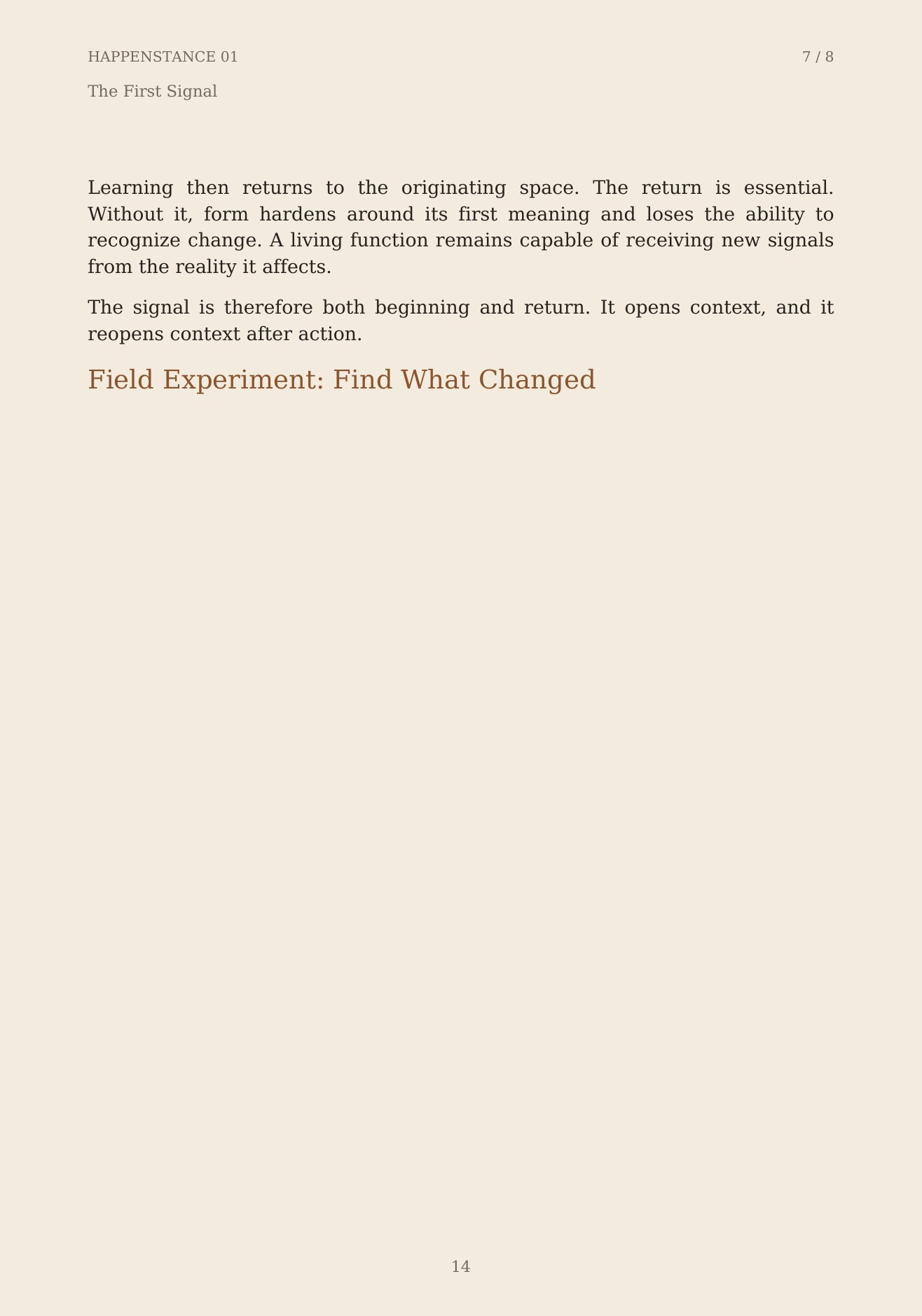 The Unformed Spaces, page 14 of 148