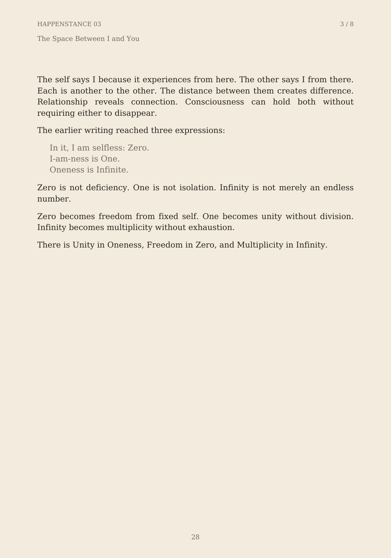 The Unformed Spaces, page 28 of 148