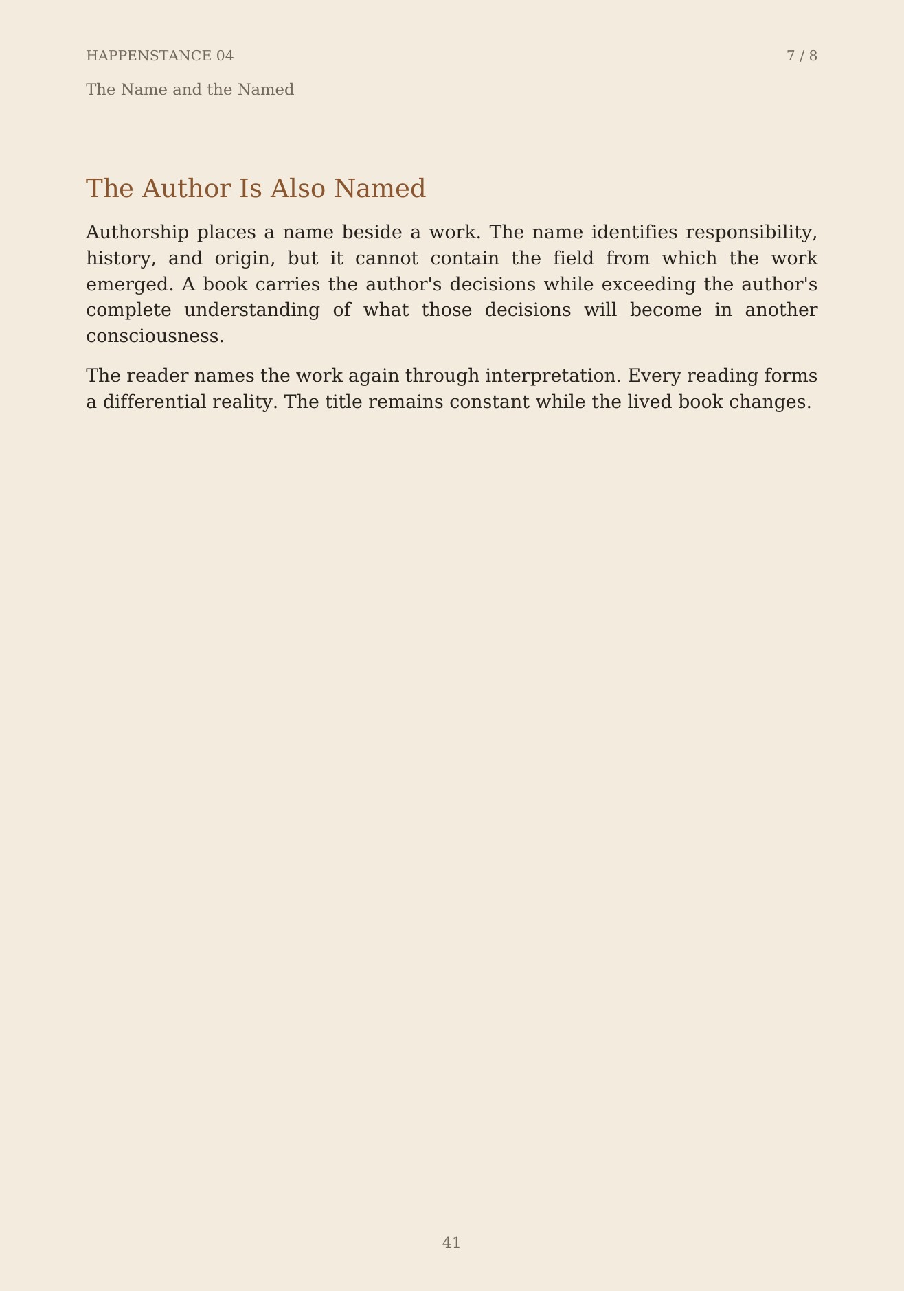 The Unformed Spaces, page 41 of 148