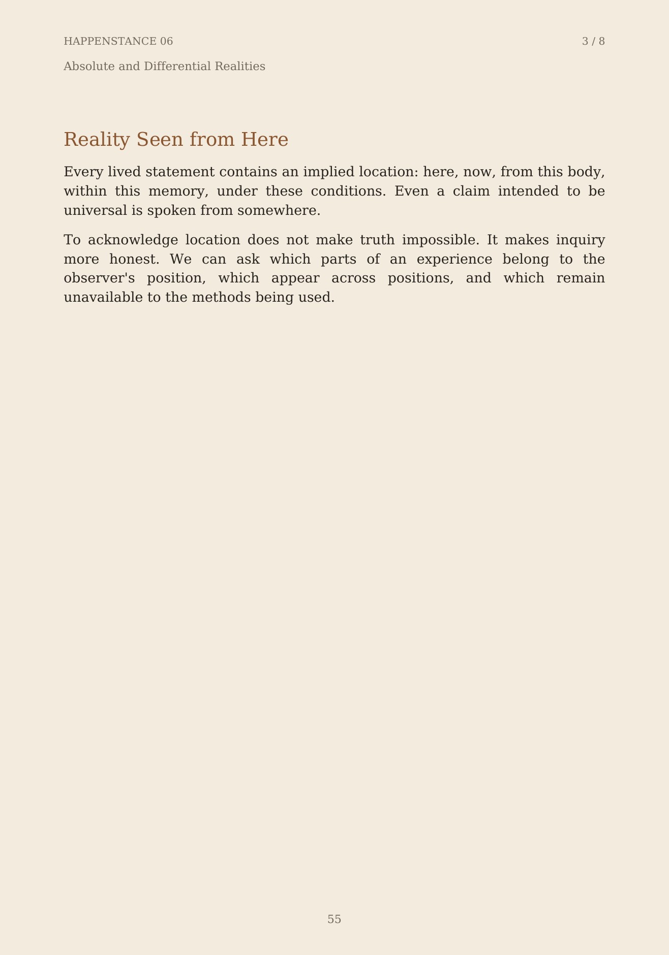 The Unformed Spaces, page 55 of 148
