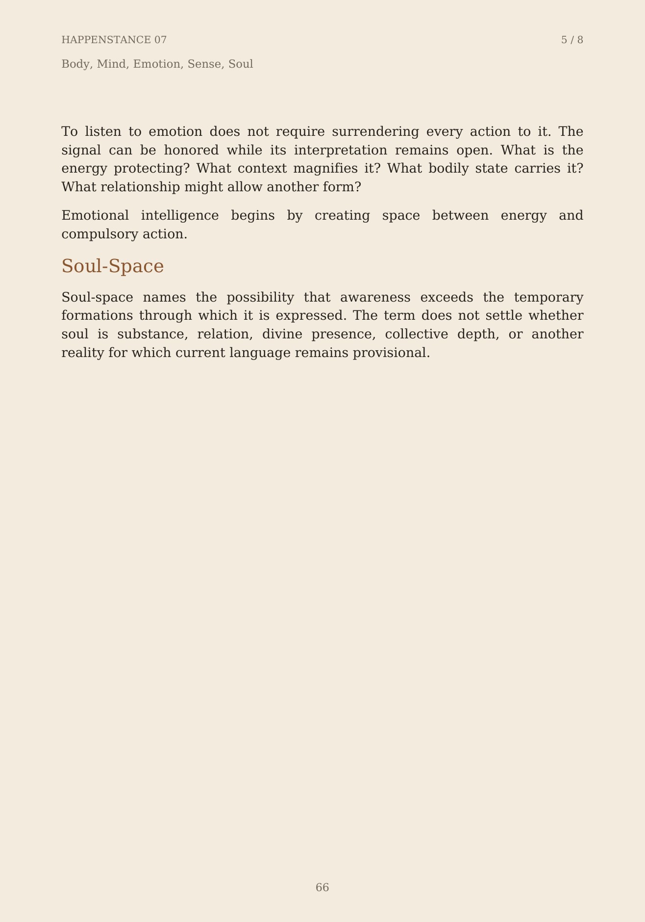 The Unformed Spaces, page 66 of 148