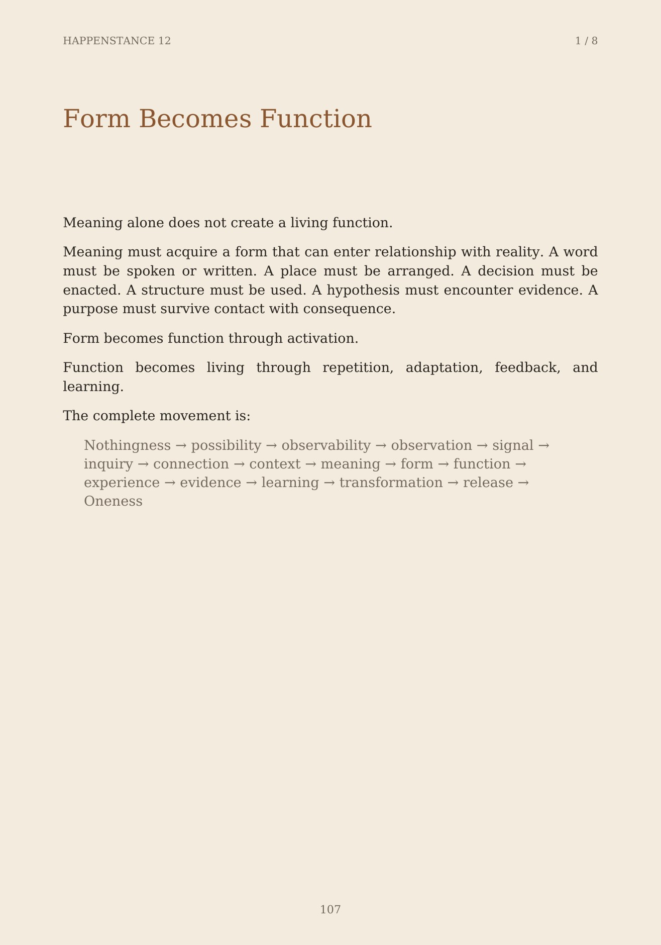 The Unformed Spaces, page 107 of 148