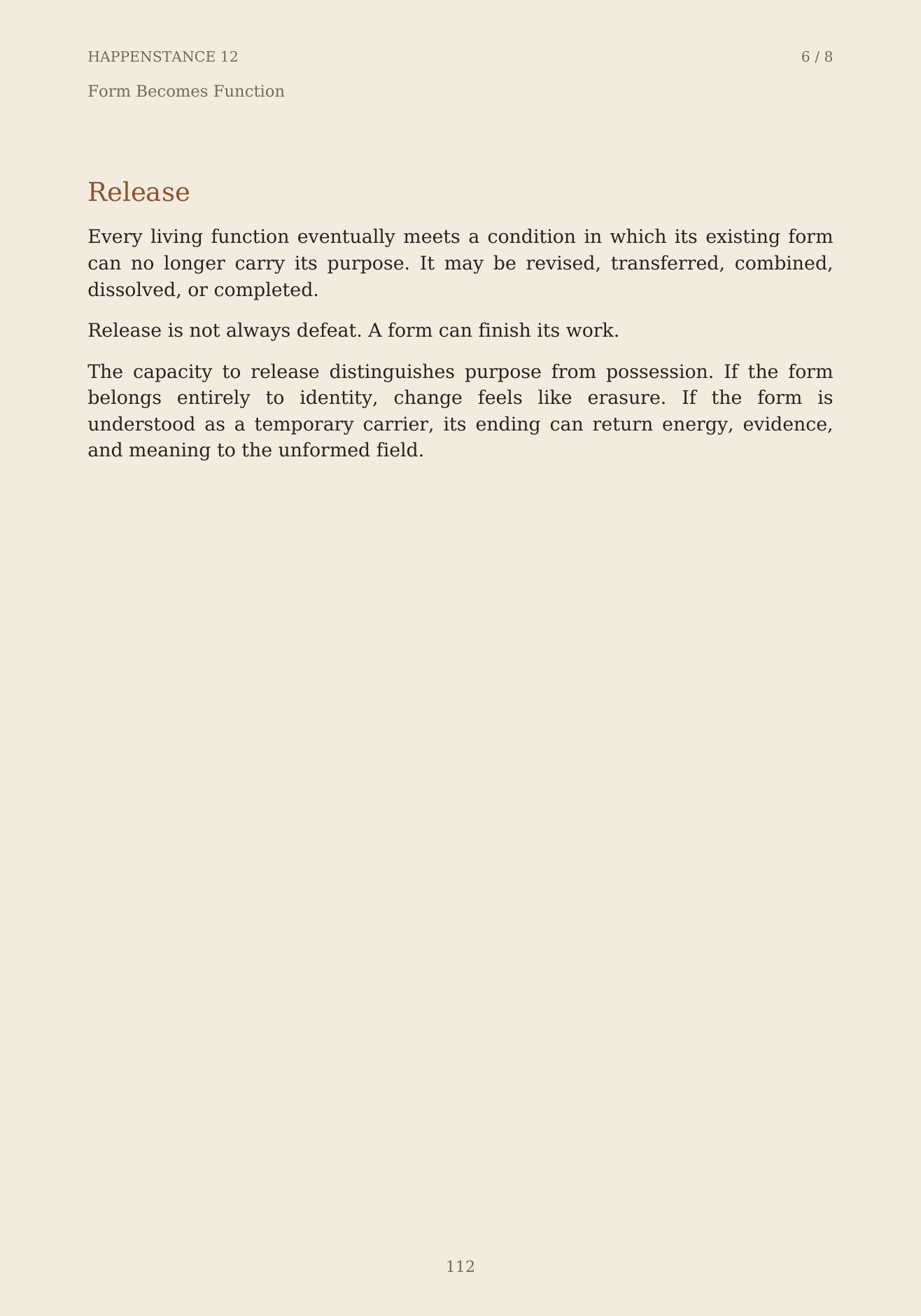 The Unformed Spaces, page 112 of 148
