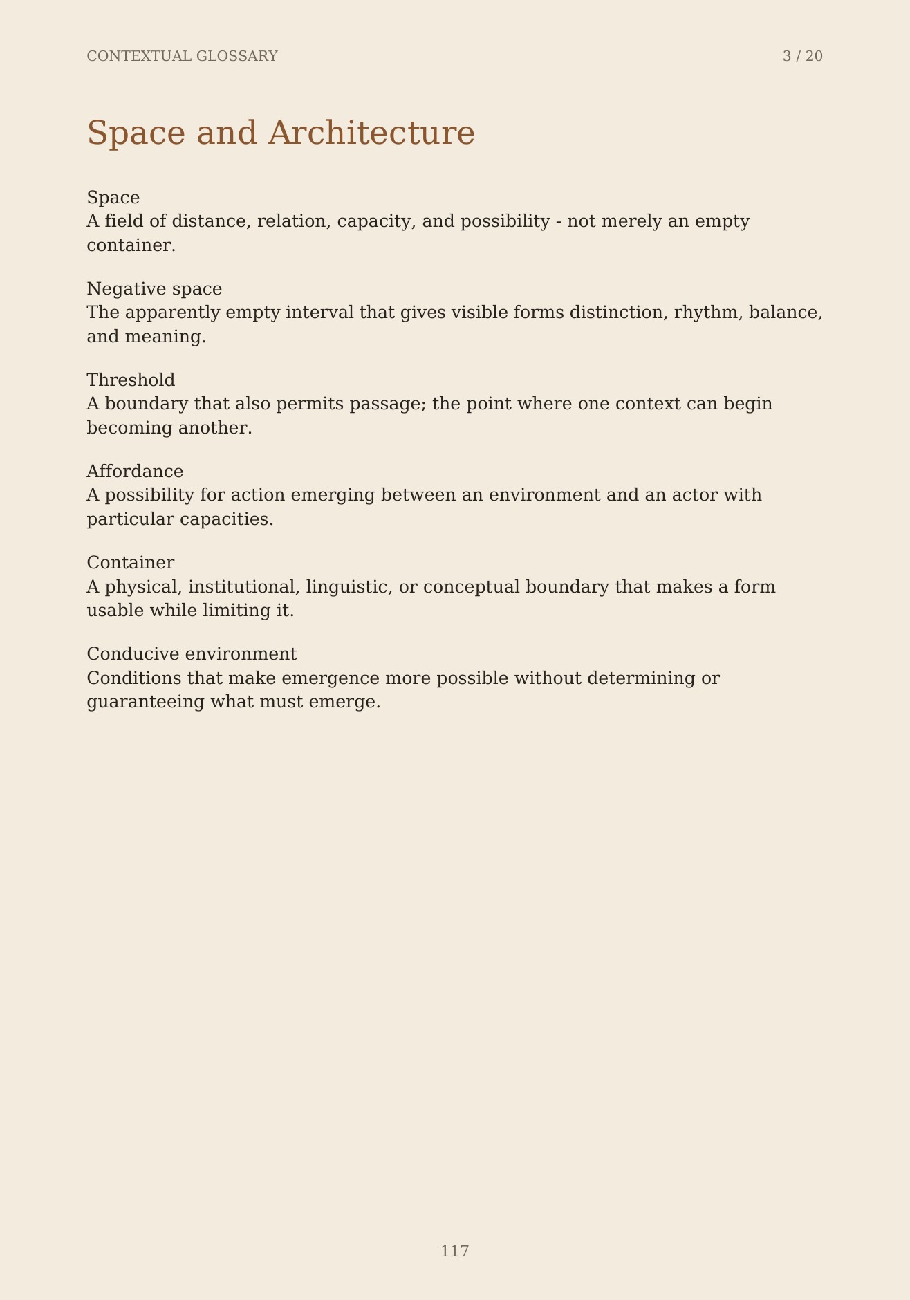 The Unformed Spaces, page 117 of 148