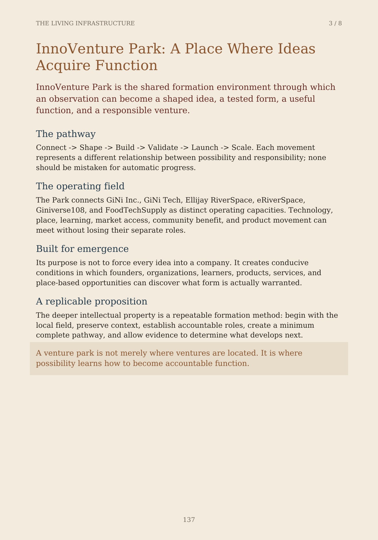 The Unformed Spaces, page 137 of 148