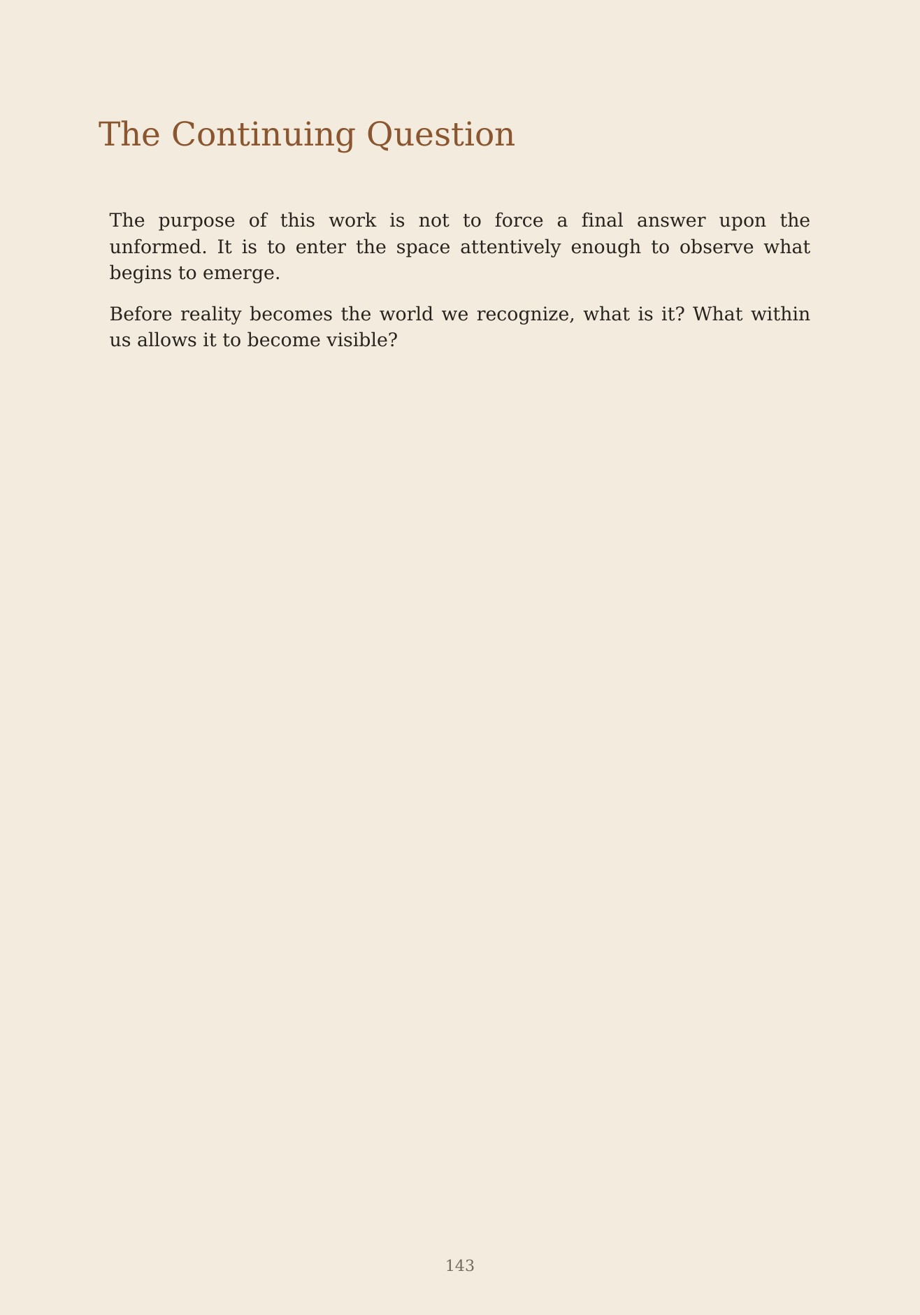 The Unformed Spaces, page 143 of 148