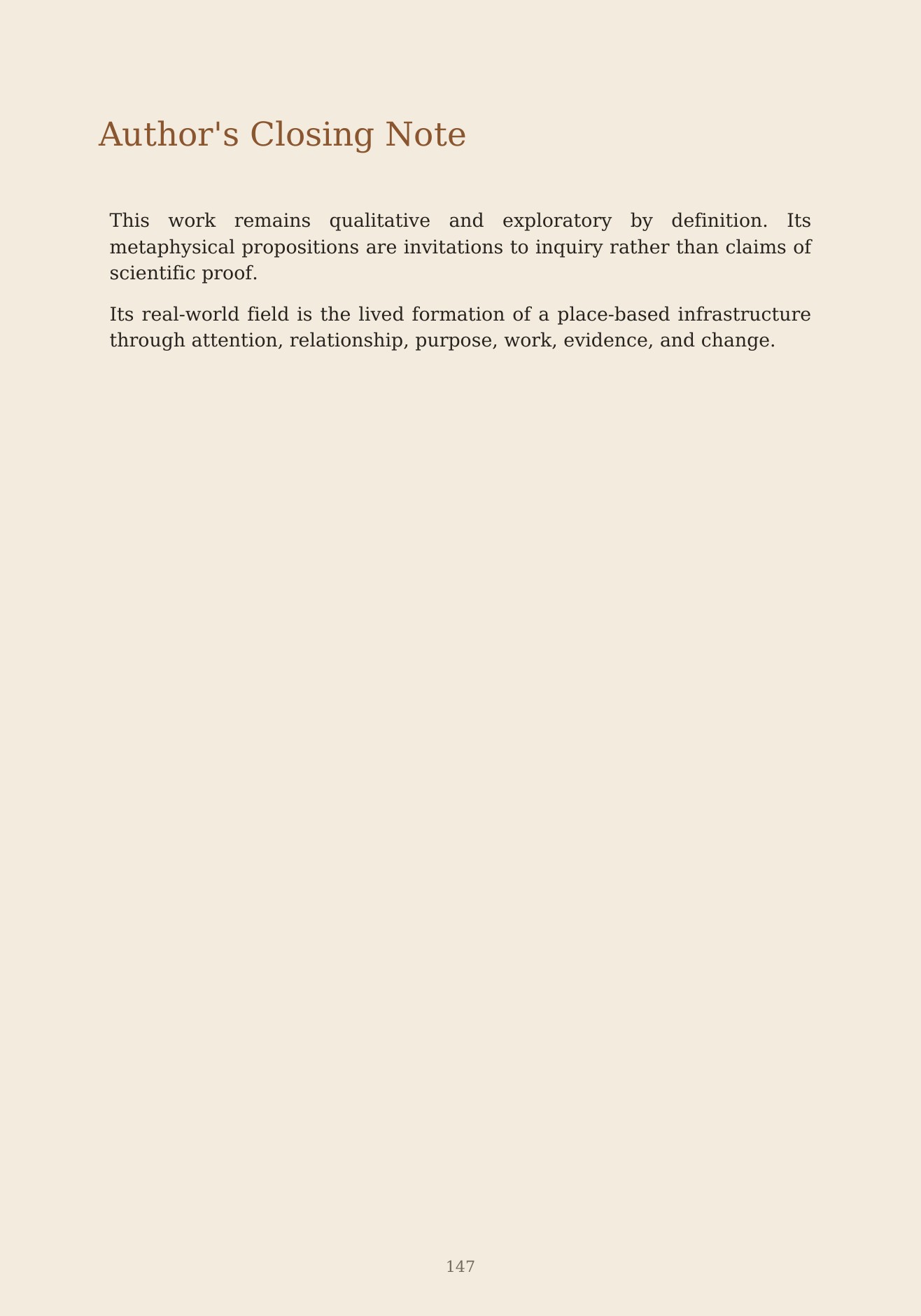The Unformed Spaces, page 147 of 148